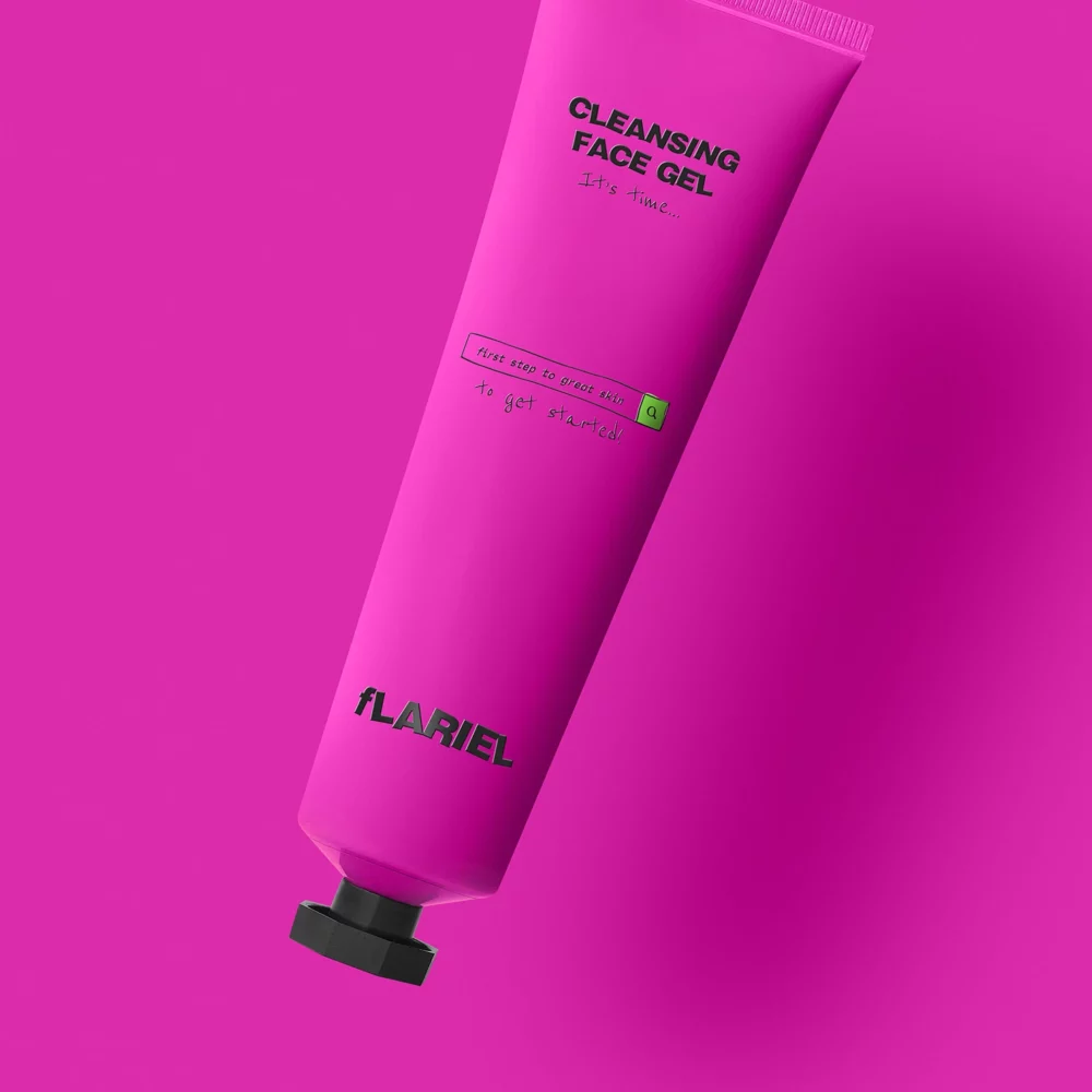 Cleansing face gel